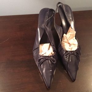 Eggplant Purple Nine West heels